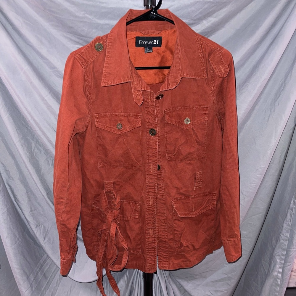 Forever 21 copper jacket